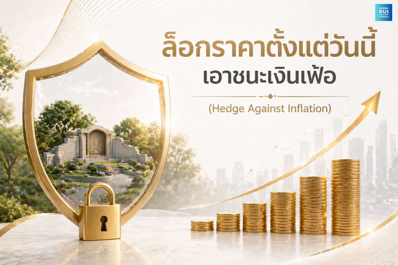 การล็อกราคาสุสานล่วงหน้าเพื่อป้องกันเงินเฟ้อ